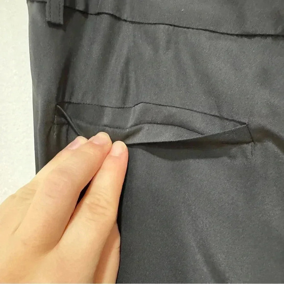 Parker black/gold silk pants 6 - Picture 7 of 10